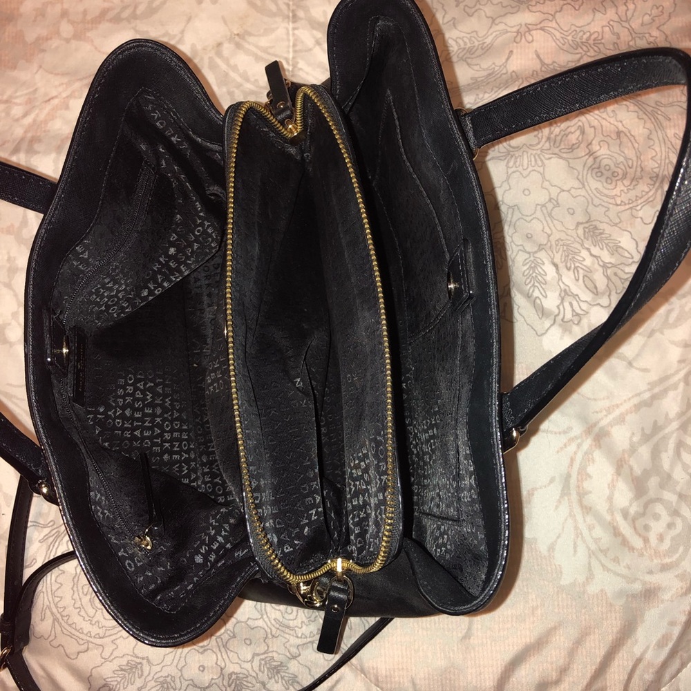 Kate Spade Laurel Way Evangelie Black shoulder Bag